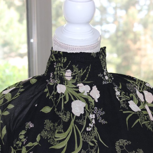 Reformation Francois Floral Turtleneck Top - Picture 2 of 7